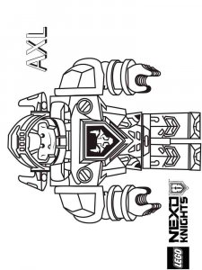 Lego Nexo Knight coloring page 4 - Free printable