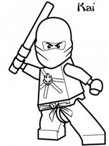 Lego Ninjago coloring page 10 - Free printable