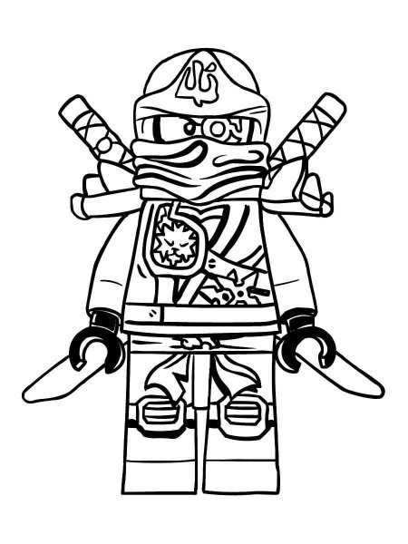 Lego Ninjago coloring pages