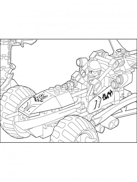 Lego Ninjago coloring pages