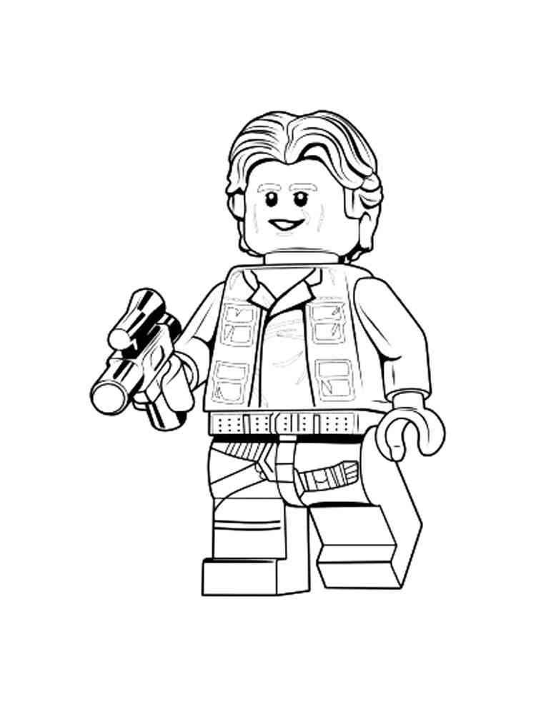 Lego Star Wars coloring