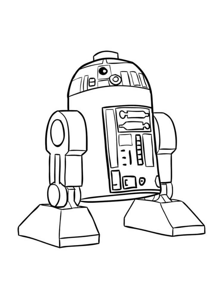 Lego Star Wars coloring