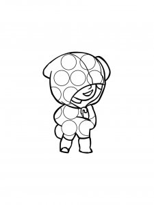 Leon Pop-It Coloring Page