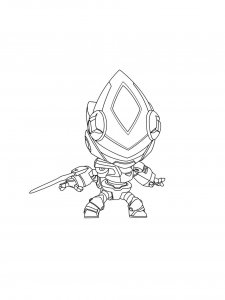 Mecha Leon Coloring Page