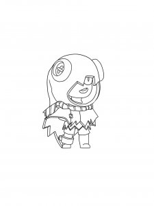 Halloween Leon Coloring Page