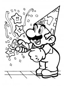 Mario coloring page 13 - Free printable
