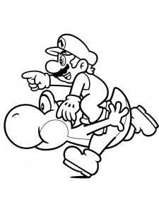 Mario coloring page 14 - Free printable
