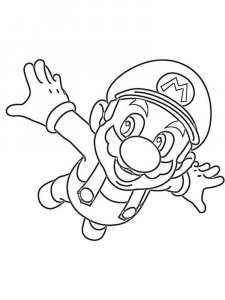 Mario coloring page 16 - Free printable