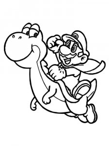 Mario coloring page 19 - Free printable