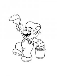Mario coloring page 22 - Free printable