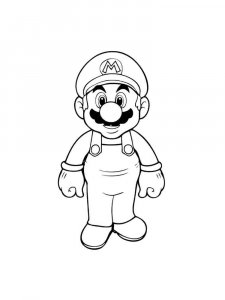 Mario coloring page 25 - Free printable