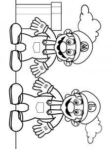 Mario coloring page 26 - Free printable
