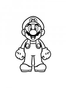 Mario coloring page 28 - Free printable