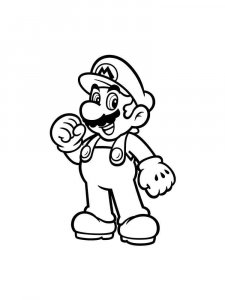 Mario coloring page 29 - Free printable
