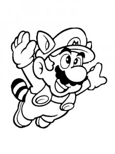 Mario coloring page 3 - Free printable