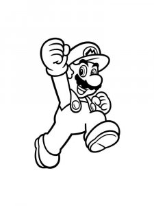 Mario coloring page 31 - Free printable
