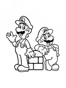Mario coloring page 32 - Free printable