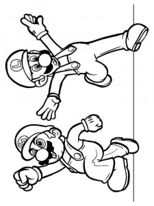 Mario coloring page 35 - Free printable