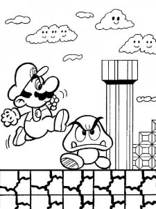 Mario coloring page 38 - Free printable
