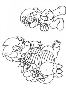 Mario coloring page 51 - Free printable
