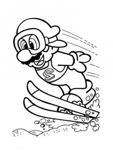 Mario coloring page 56 - Free printable