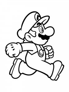 Mario coloring page 8 - Free printable