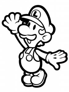 Mario coloring page 9 - Free printable
