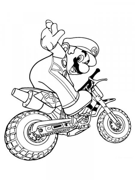 Mario coloring pages