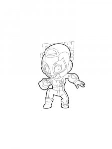 Mythic Fighter Max Coloring Page