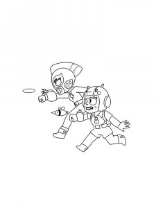 Max and Bea coloring page