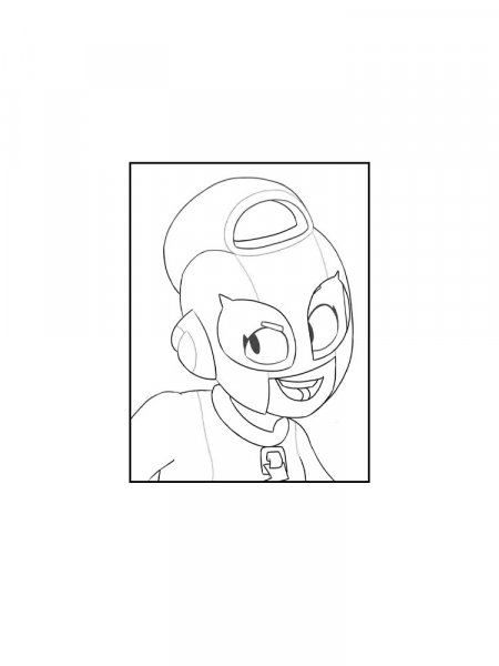 Max Brawl Stars coloring pages