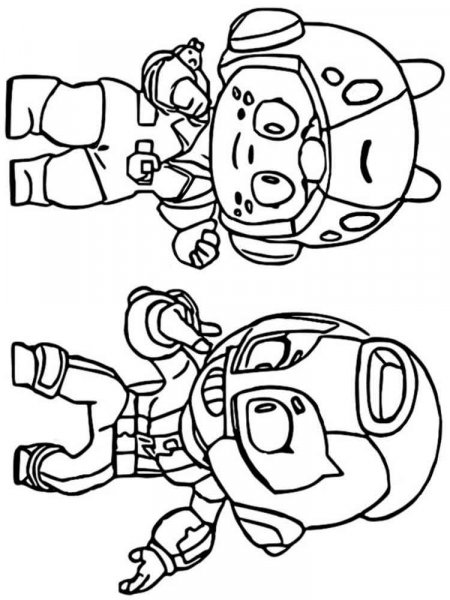 Max Brawl Stars coloring pages