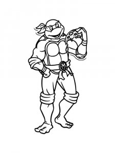 Michelangelo coloring page 10 - Free printable
