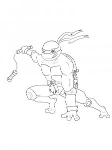 Michelangelo coloring page 15 - Free printable
