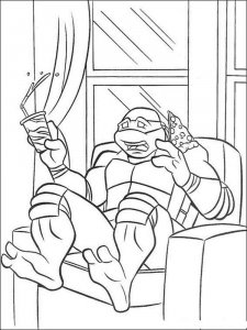 Michelangelo coloring page 18 - Free printable