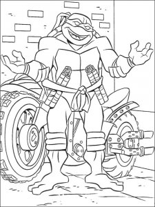 Michelangelo coloring page 21 - Free printable