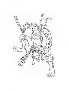 Michelangelo coloring page 3 - Free printable