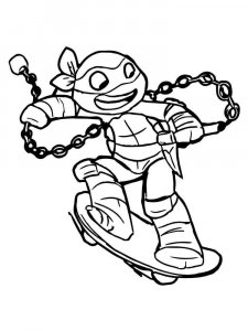 Michelangelo coloring page 5 - Free printable