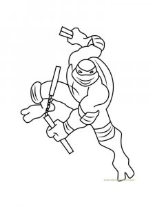 Michelangelo coloring page 8 - Free printable