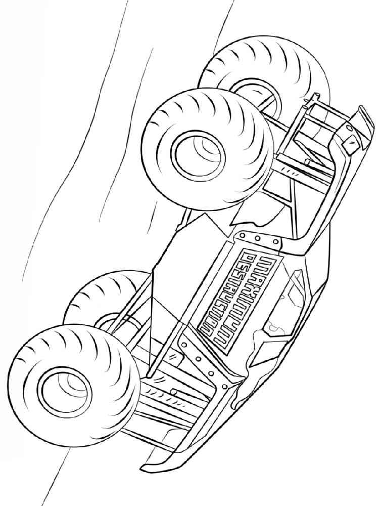 Monster Truck coloring pages. Free Printable Monster Truck ...