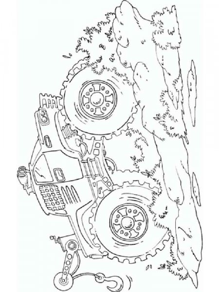 Monster Truck coloring pages