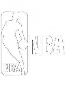 NBA Team coloring page 19 - Free printable