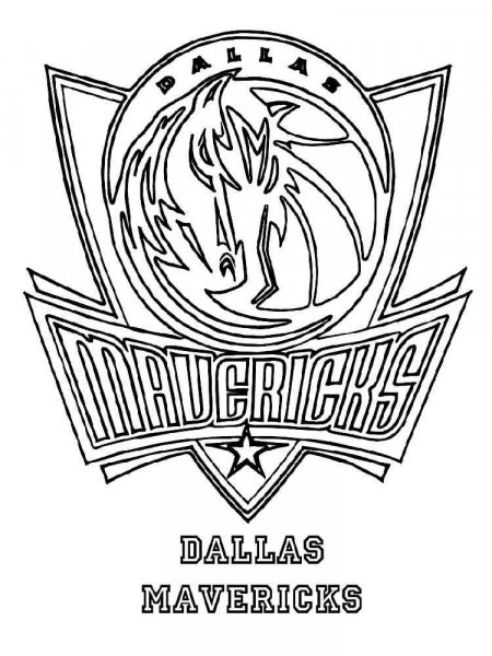 NBA Team coloring pages