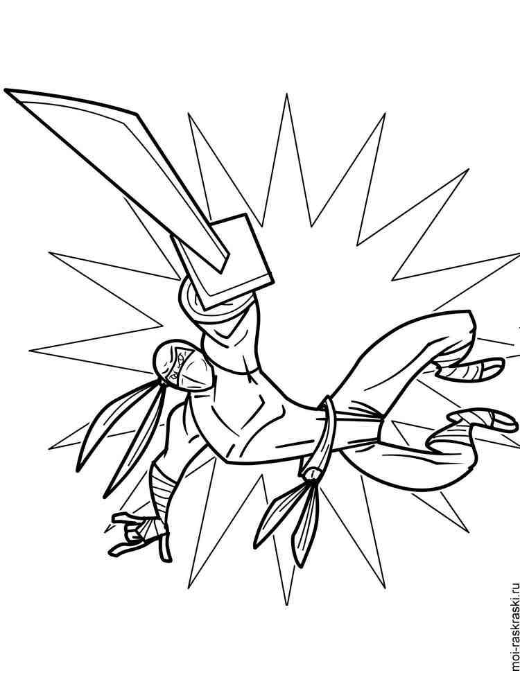 Fortnite Coloring Pages Ninja - thet0ast