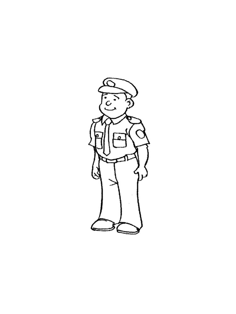 Police Officer Printables Printable Word Searches