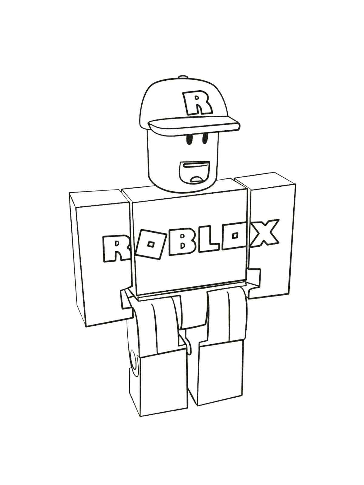 roblox coloring pages free printable roblox coloring pages