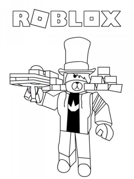 Roblox coloring pages