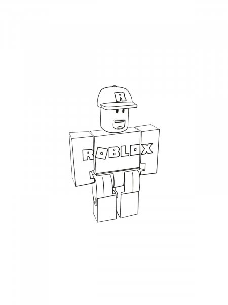 Roblox Coloring Pages