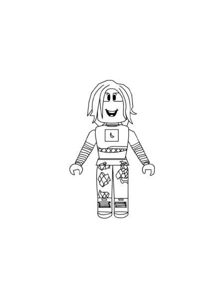 Roblox coloring pages