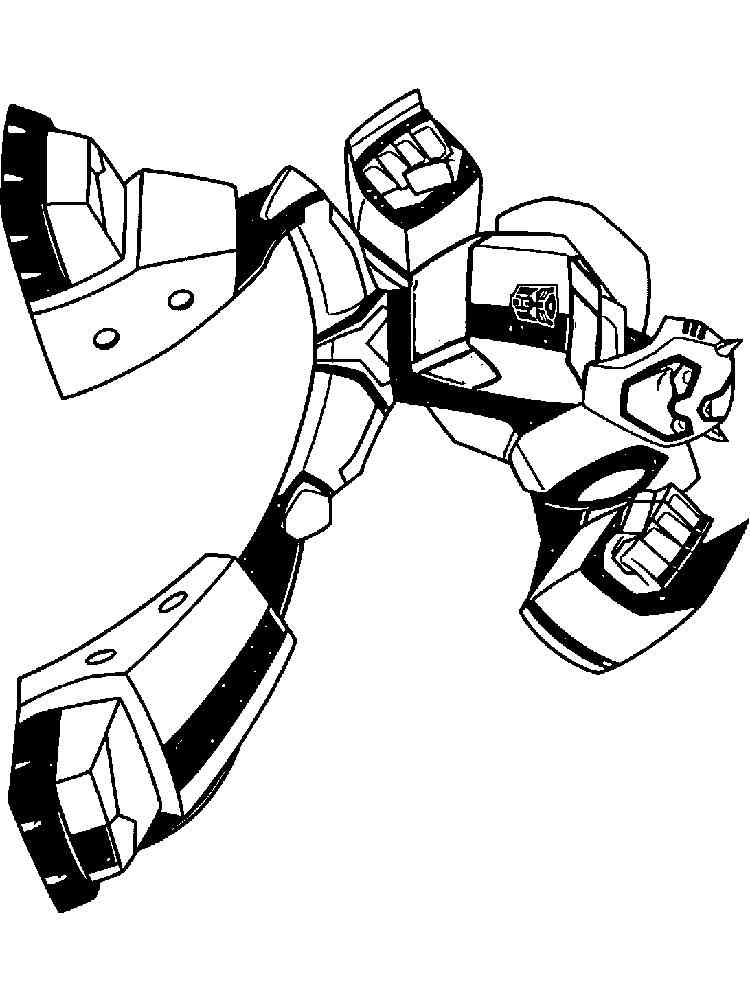 Robots and Transformers coloring pages. Free Printable Robots and